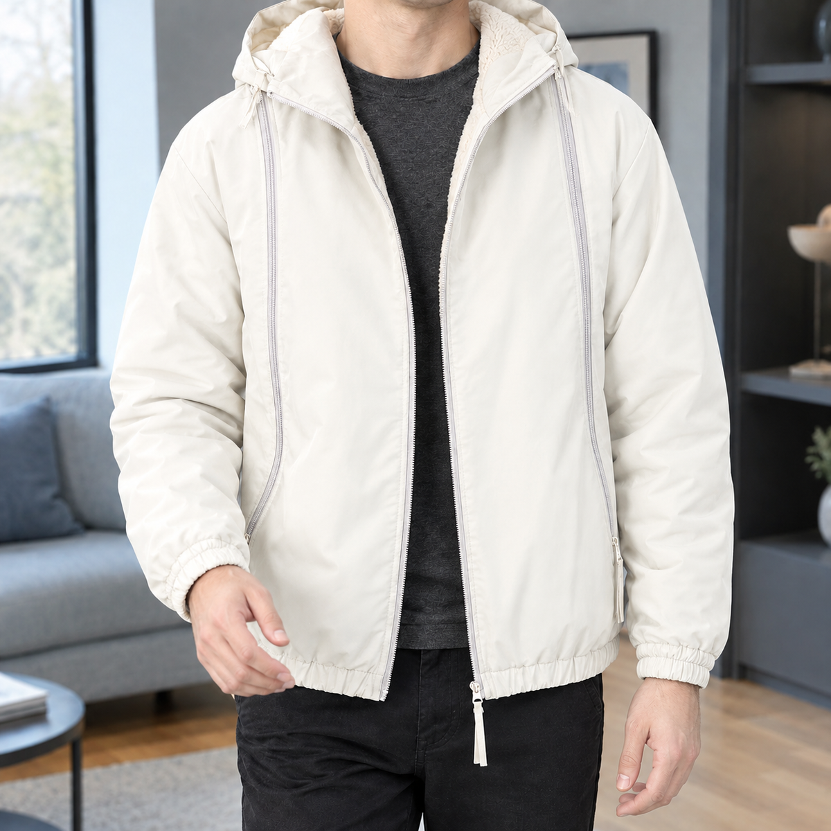 Arthur-Dean Fleece-Lined Jacket