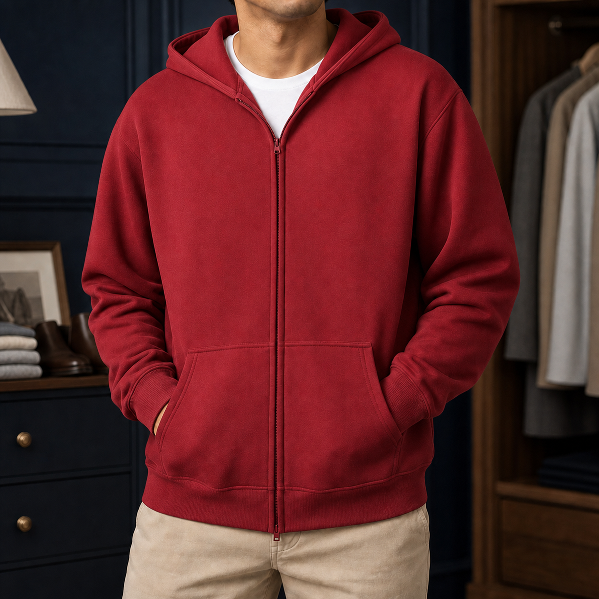 Ludovic Zip Hoodie