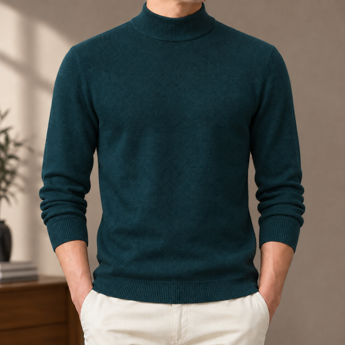 Florian Mock Neck Sweater