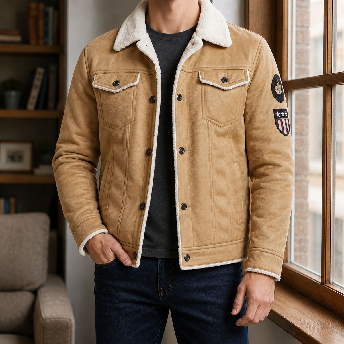 Griffin-Jude Fleece-Lined Jacket