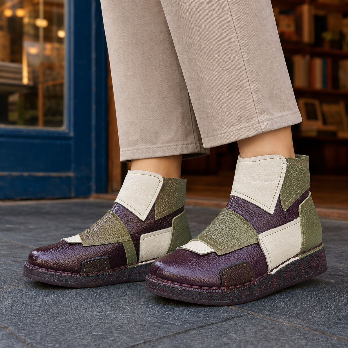 Fidenza Colorblock Boots