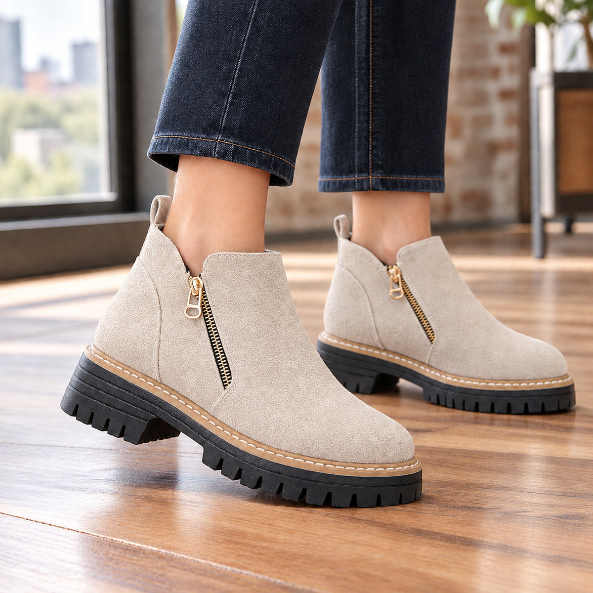 Zanetti-Como Zip Ankle Boots