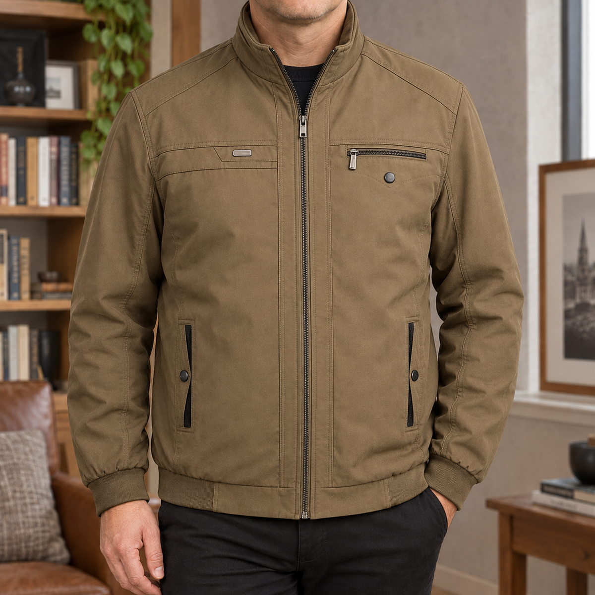 Brian Stand Collar Jacket