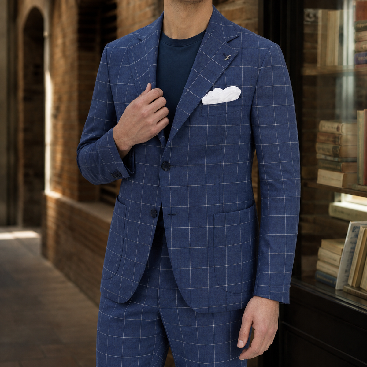 Bertrand Windowpane Jacket