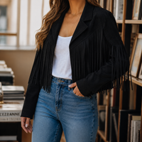 Giselle-Grace Western Fringe Jacket