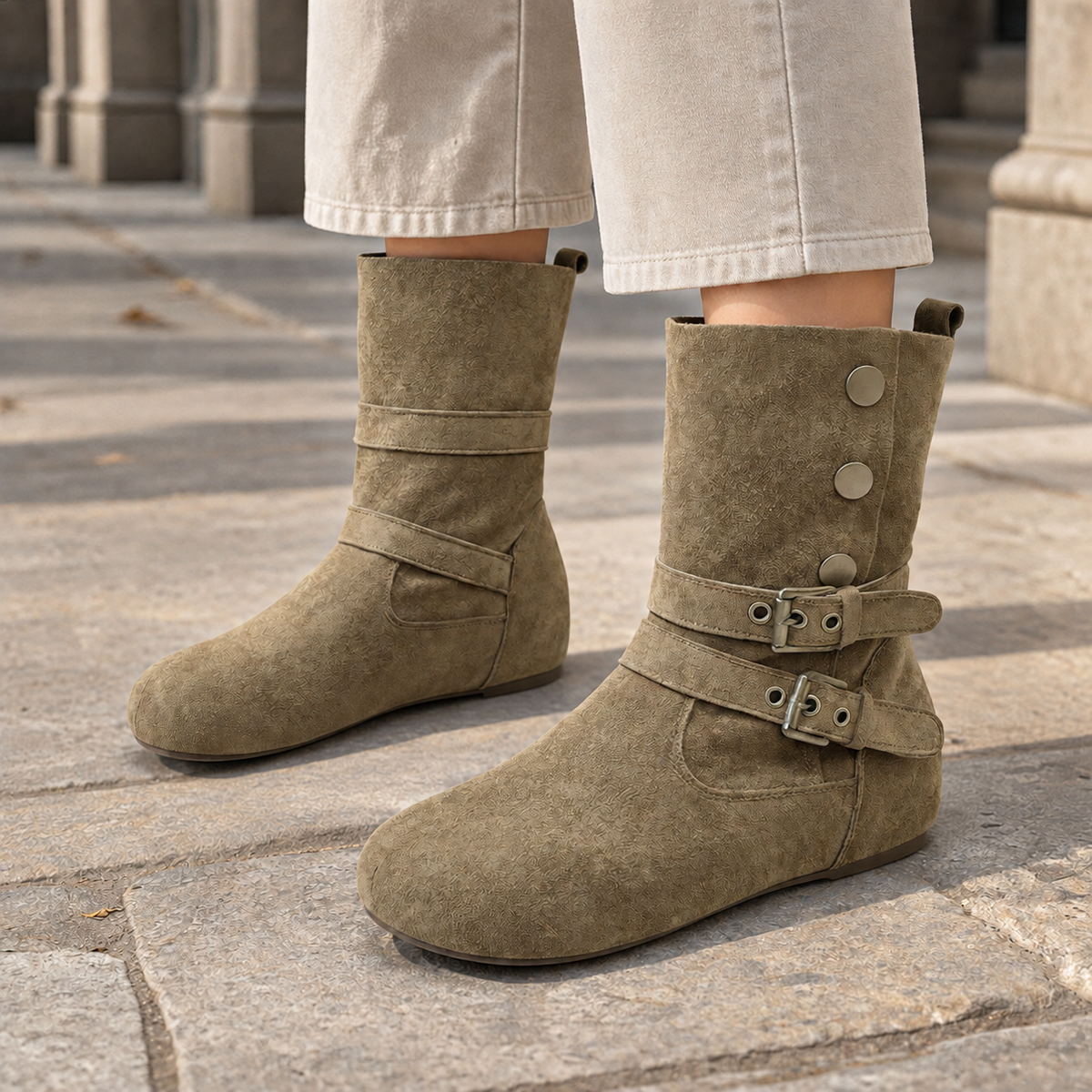 Loredan Buckle Boots