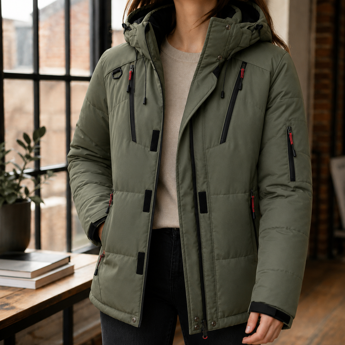 Natalia-Jade Utility Coat