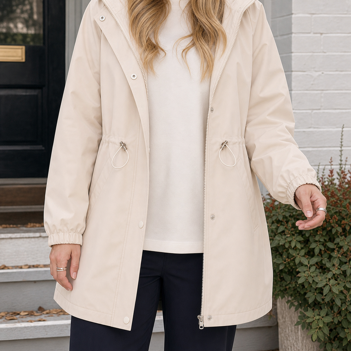 Ludovica Drawstring Jacket