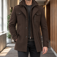 Benjamin Double Collar Coat
