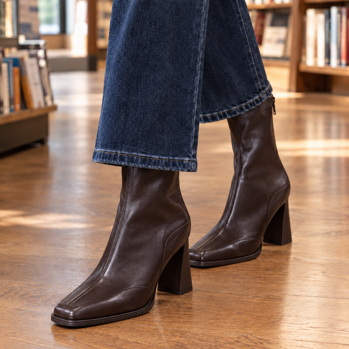Falconi Square Toe Boots