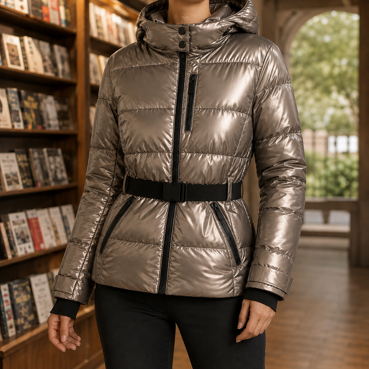 Ariadne-Rose Belted Jacket