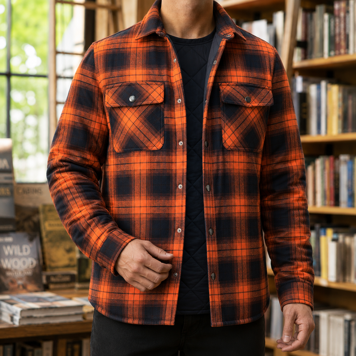 Xavier Quilted Overshirt