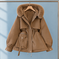Sabina-Jade Faux Fur Trim Parka