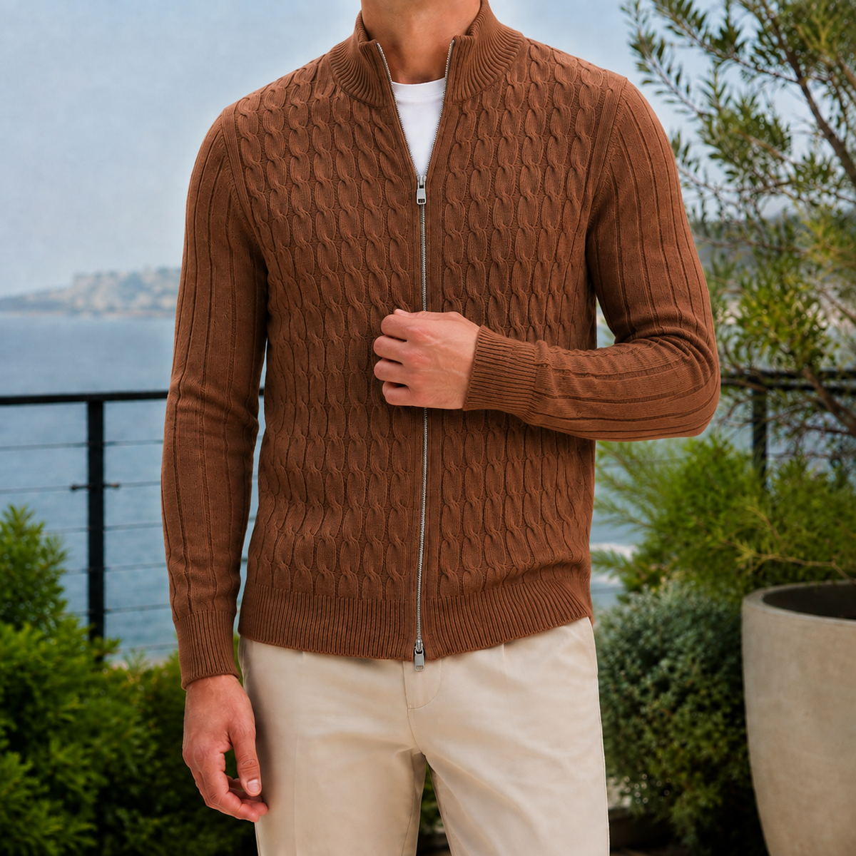 Torin Cable Knit Sweater