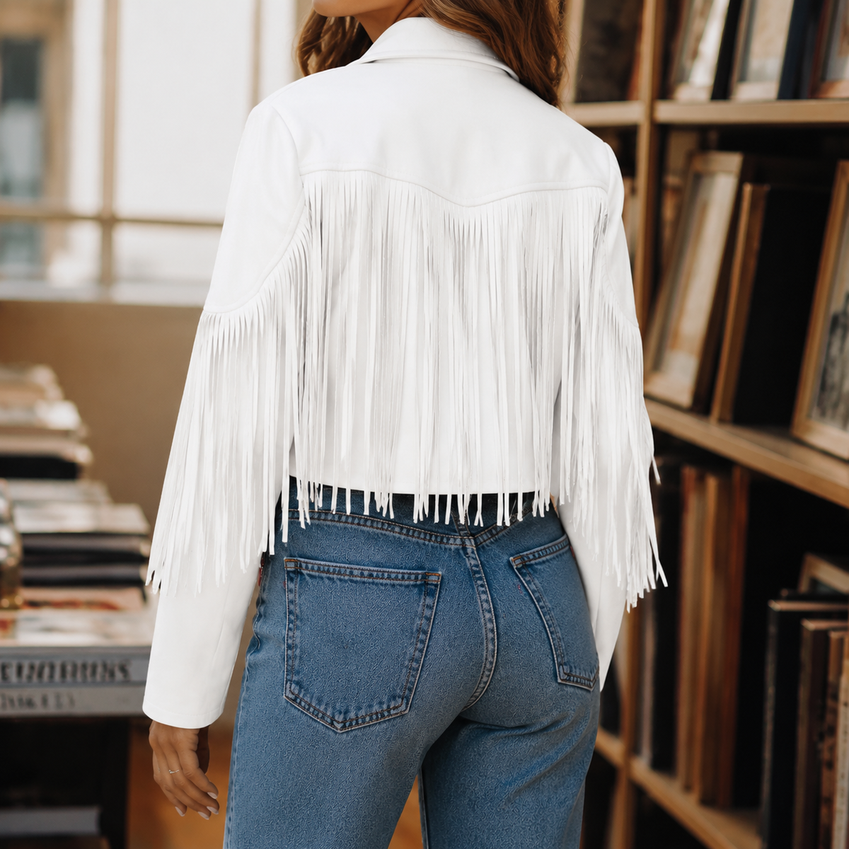 Giselle-Grace Western Fringe Jacket