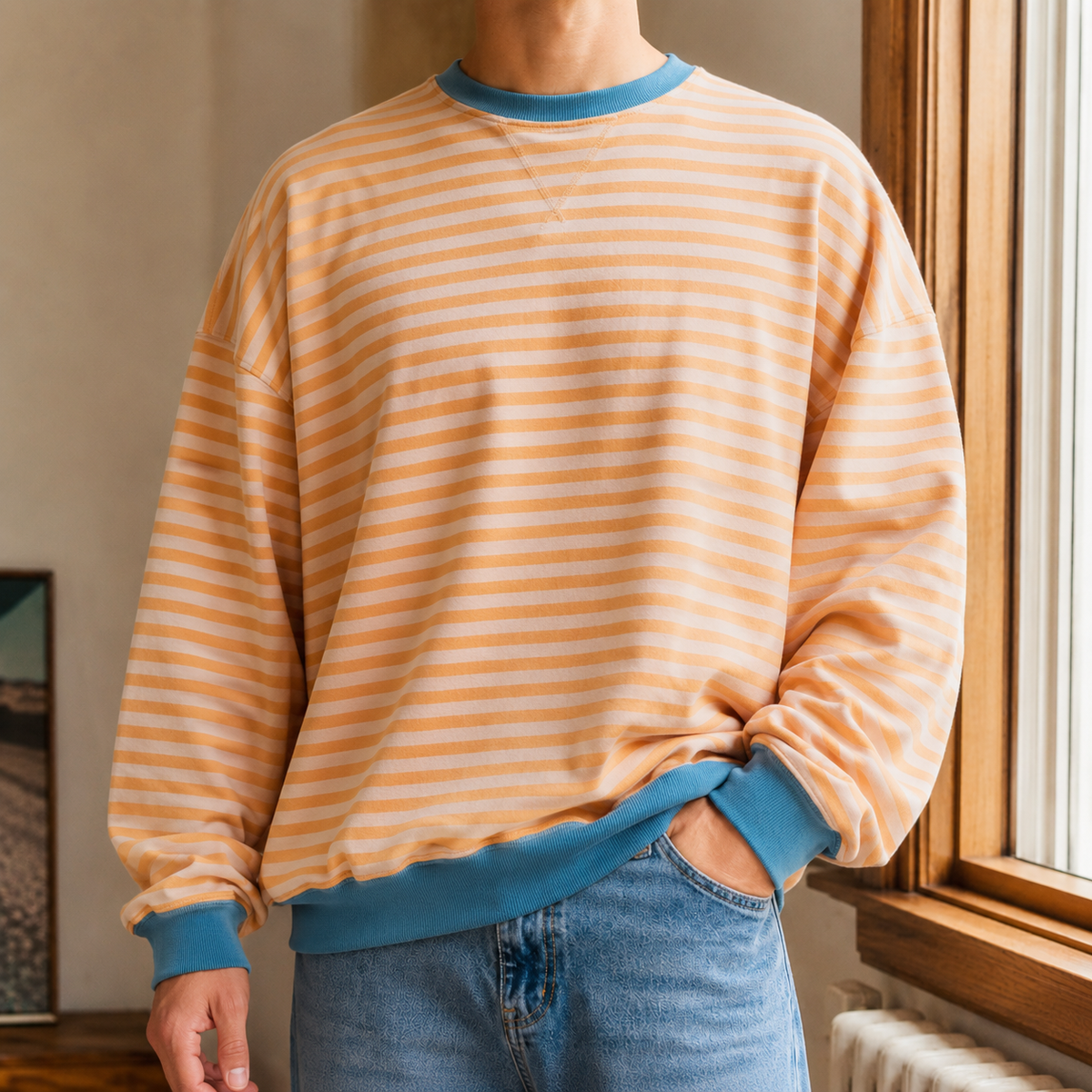 Florian-Wade Striped Sweater