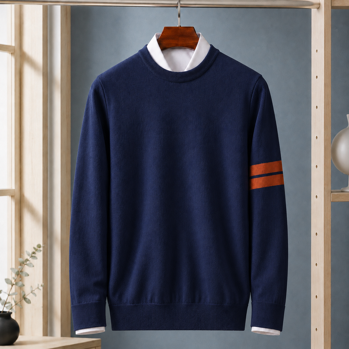 Cedric-Cole Crew Neck Sweater