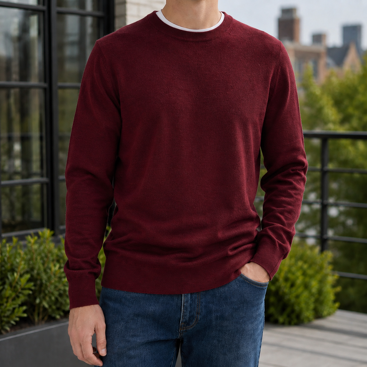 Finnian Wool Blend Sweater