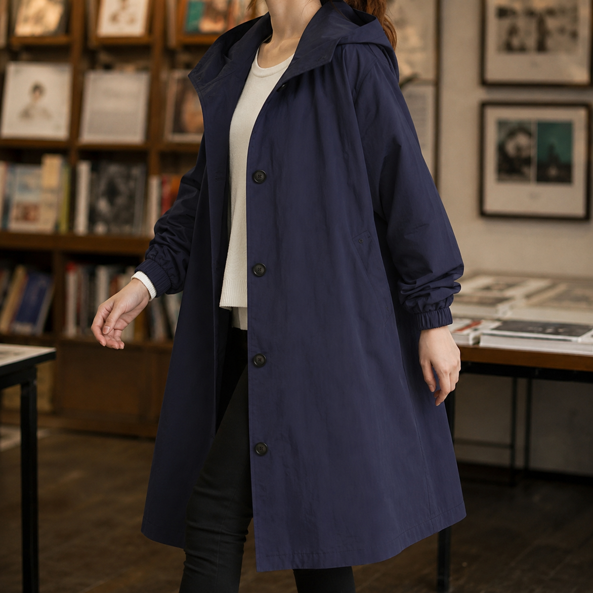 Aimee-Rose Hooded Coat