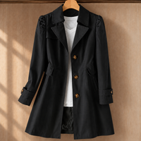 Nina-Rae Tailored Trench Coat