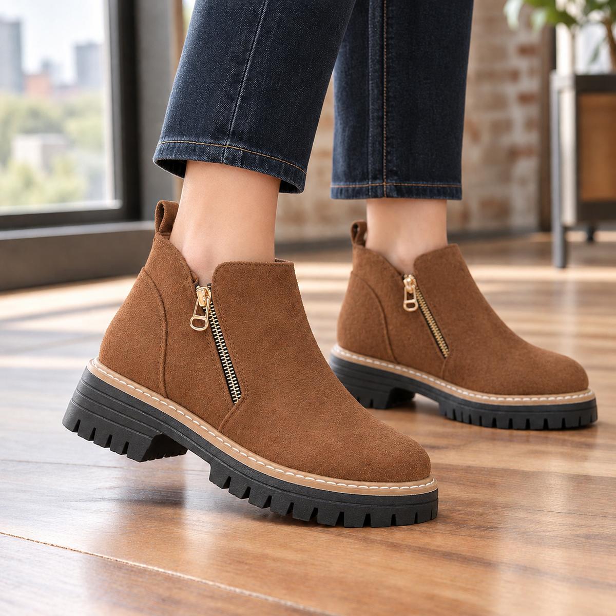 Zanetti-Como Zip Ankle Boots