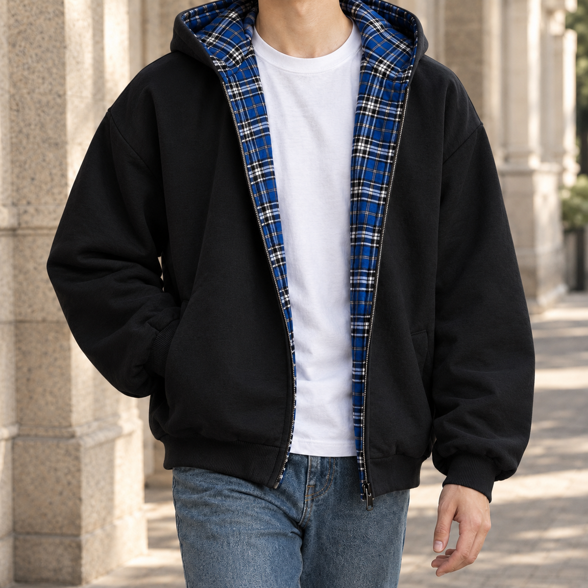 Marco Reversible Hooded Hoodie