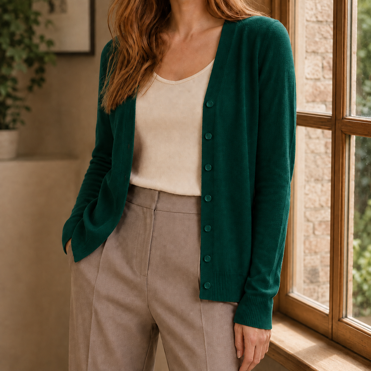Maxine-June V-Neck Sweater