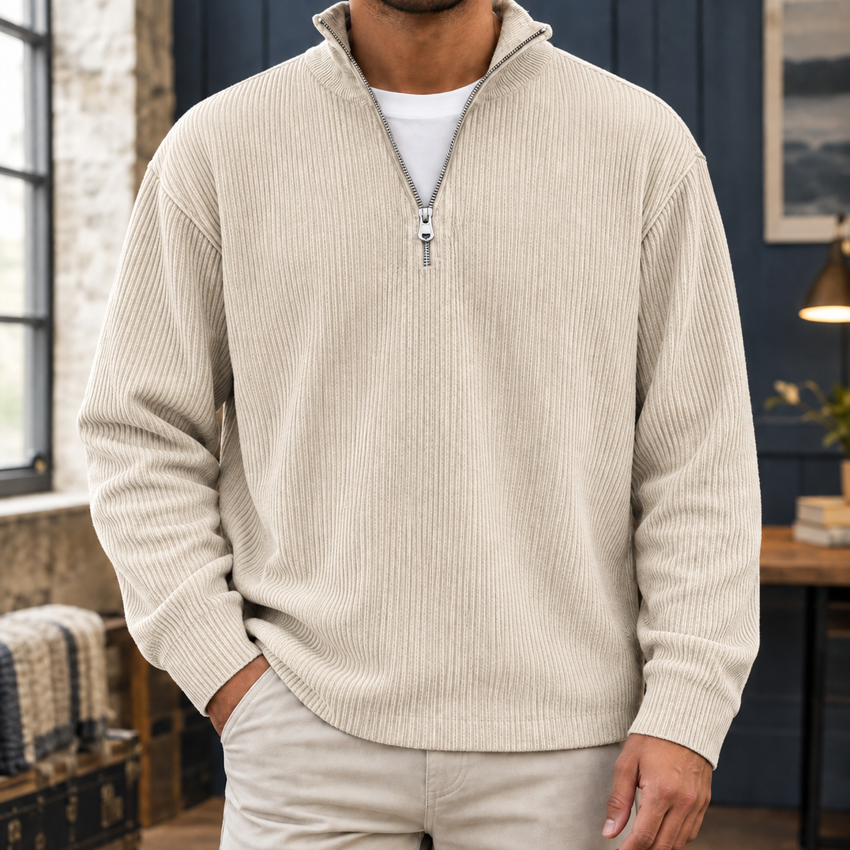 Ardan-Lane Quarter Zip Top