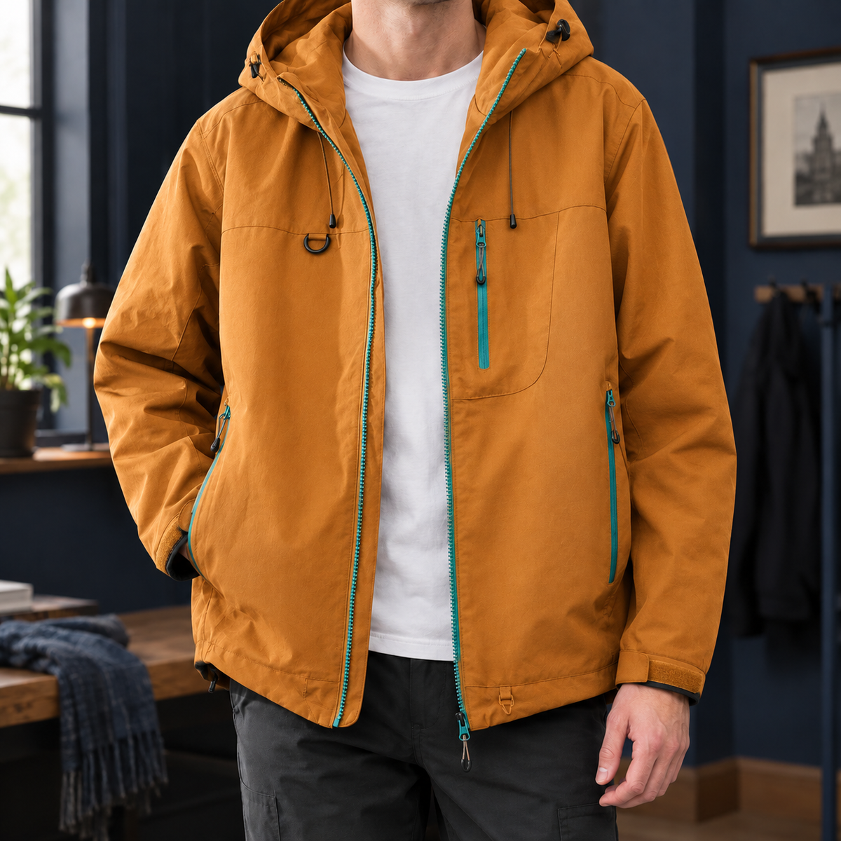 Lancelot-Rhys Hooded Jacket
