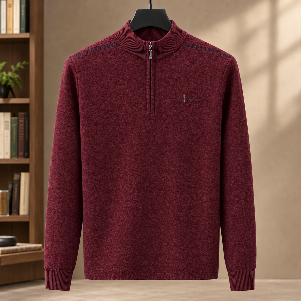 Augustus Quarter Zip Sweater