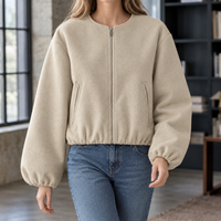 Alma-Elise Balloon Sleeve Jacket