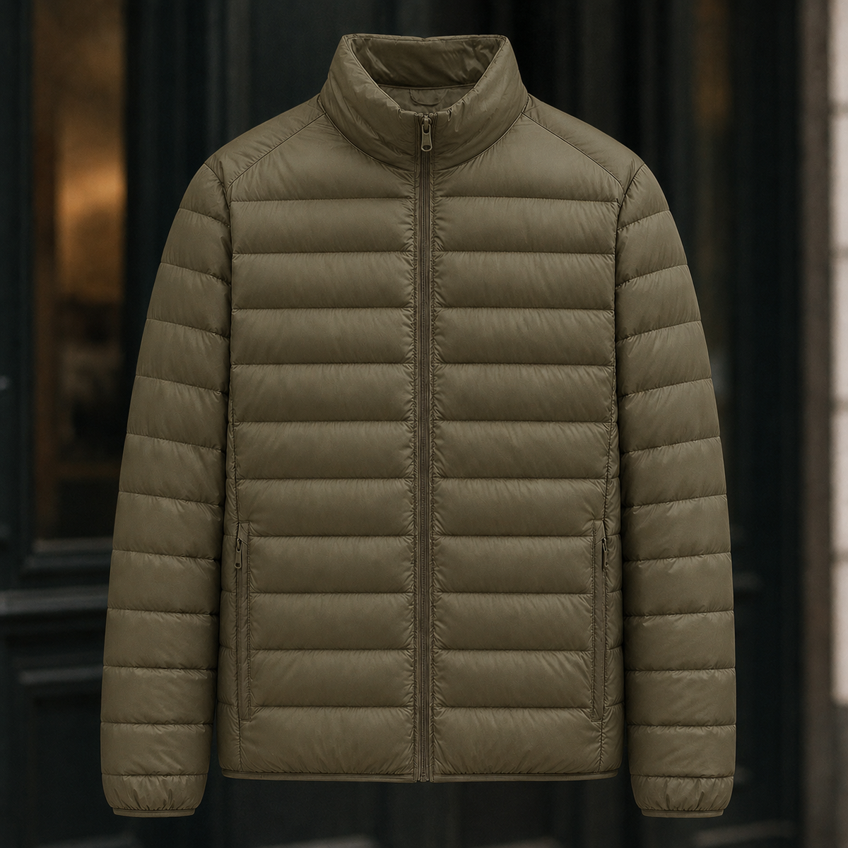 Idris-Grant Quilted Jacket