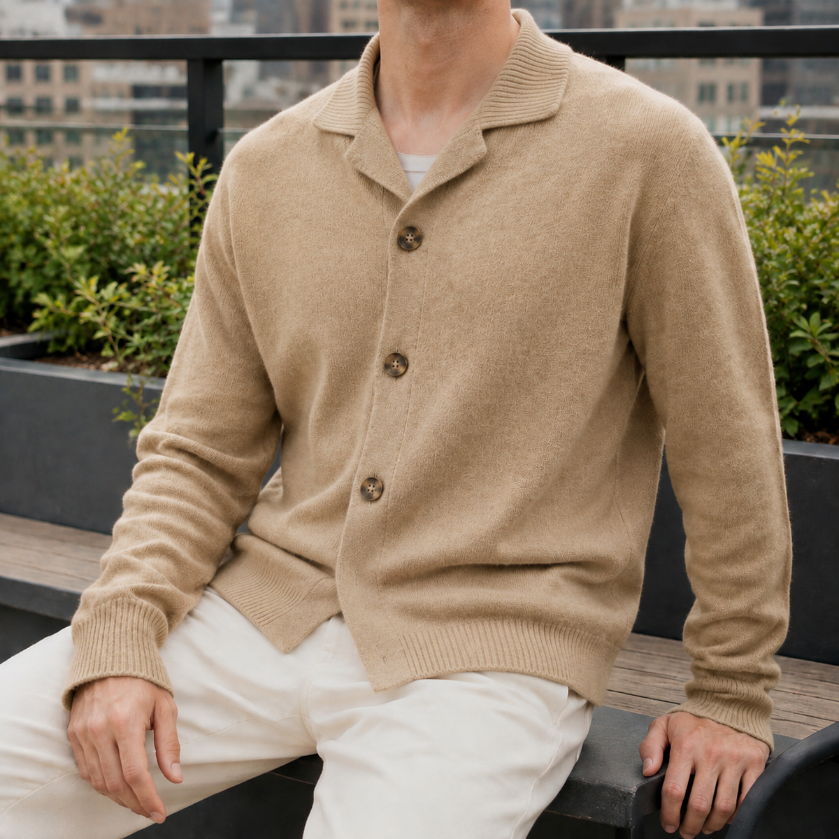 Tristan Cashmere-Feel Sweater