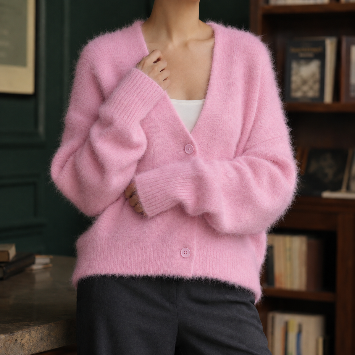 Raven-June Soft Knit Cardigan