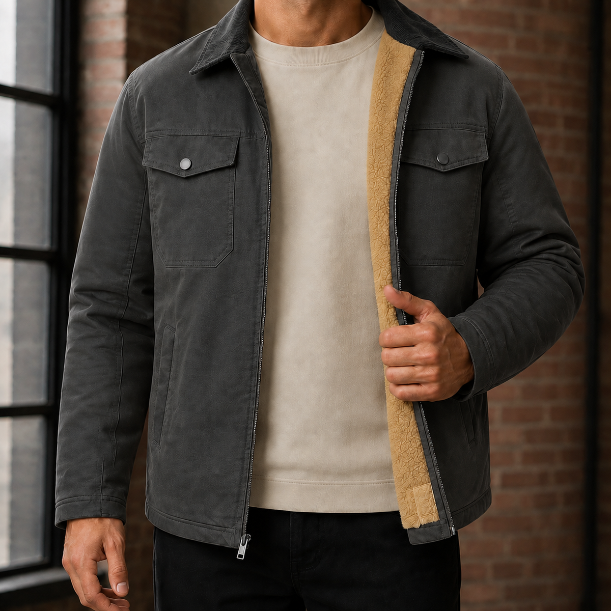 Gabriel-Dean Sherpa Jacket