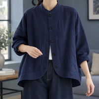 Stella-Marie Stand Collar Jacket