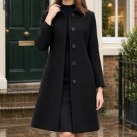 Ludovica-Jade A-Line Coat