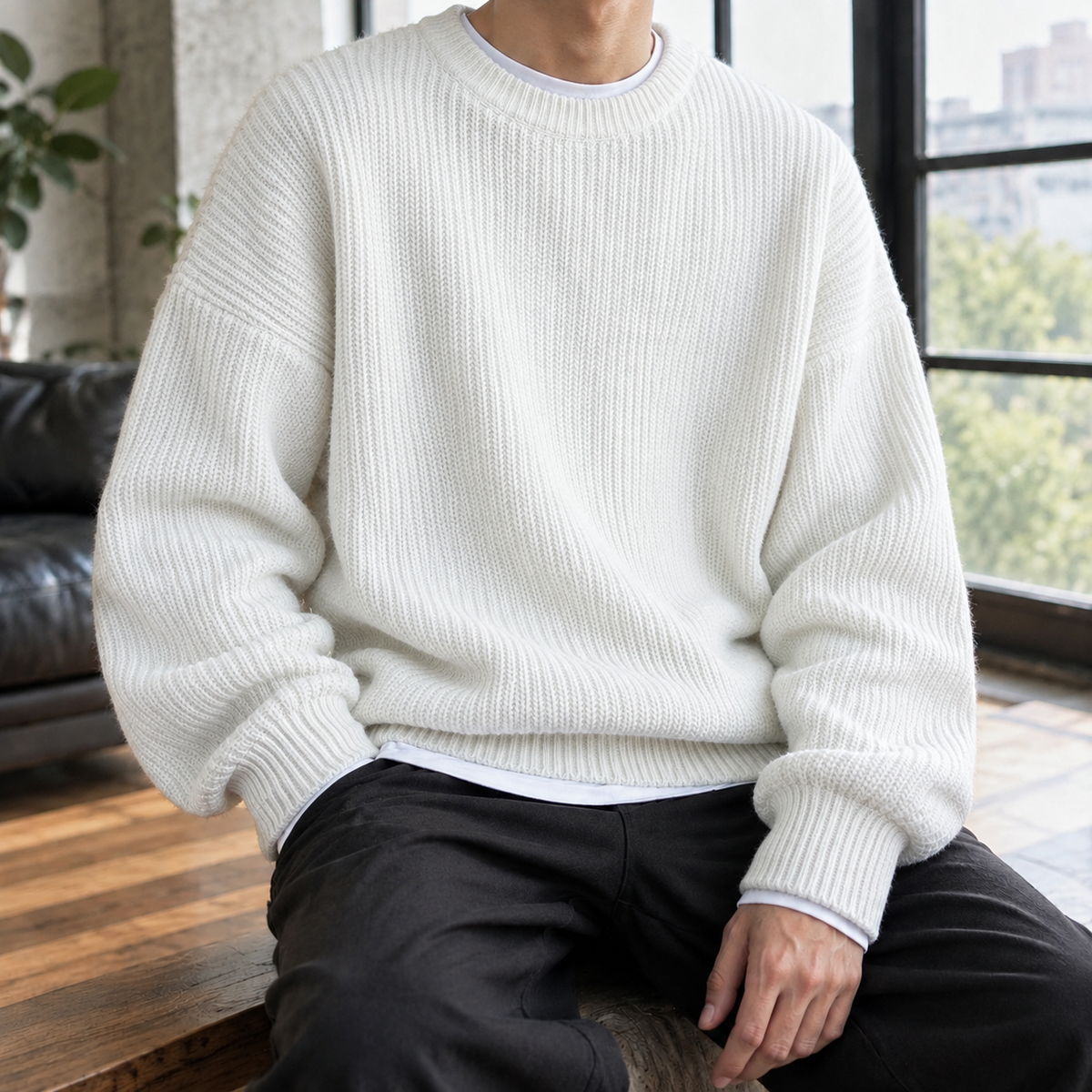 Knox Ribbed Sweater