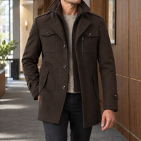 Benjamin Double Collar Coat