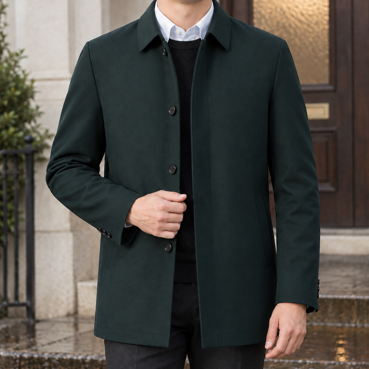 Bertrand-Lane Collared Jacket