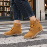 Vinci-Capri Lace-Up Boots