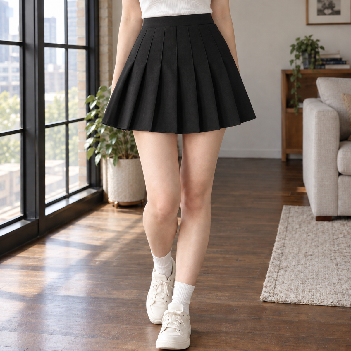 Katrina-Kate Pleated Skirt