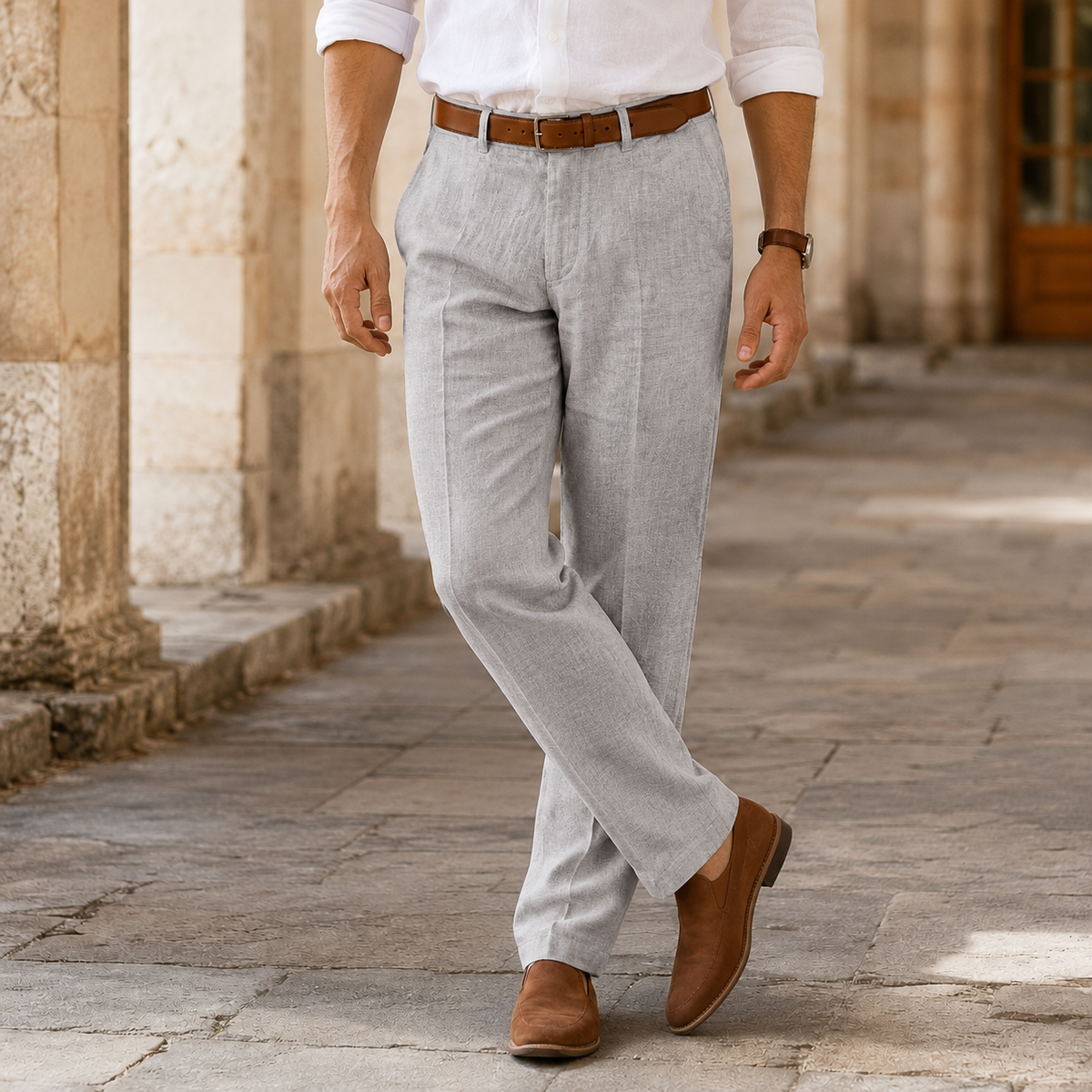 Dorian Straight-Leg Pants