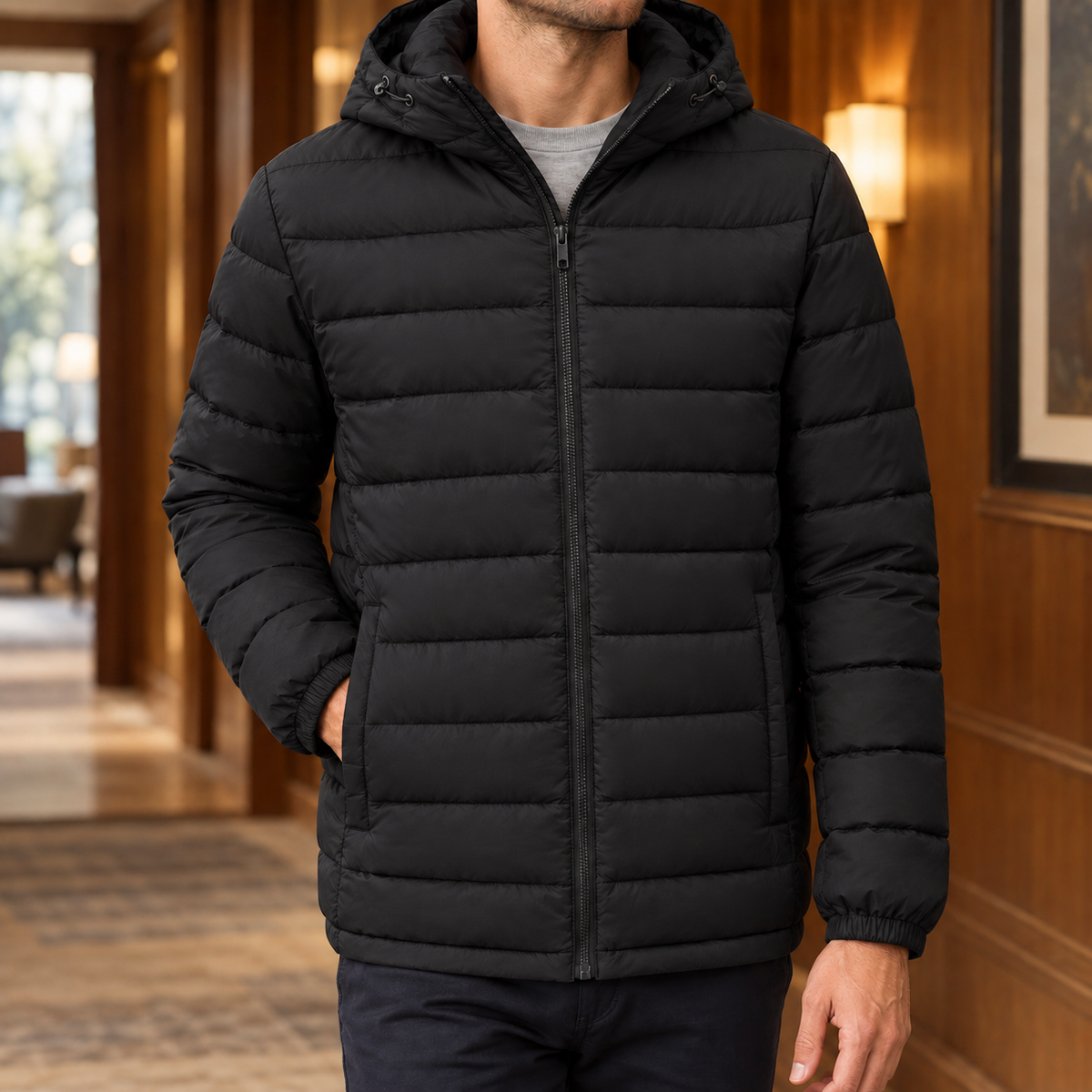 Magnus-York Hooded Puffer Jacket