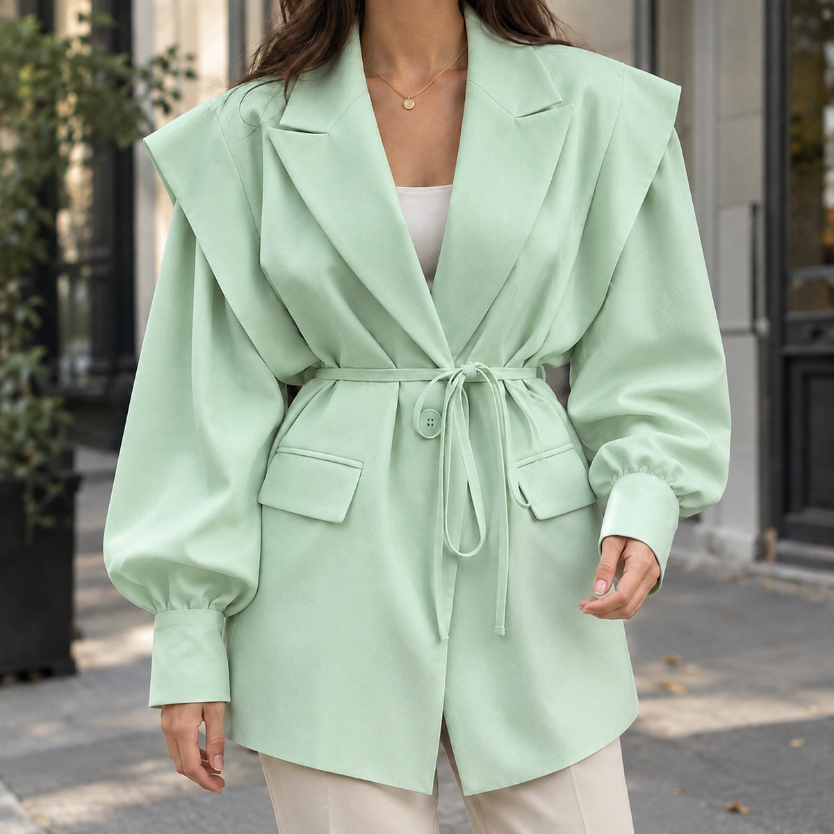 Valentina-Claire Sculpted Jacket