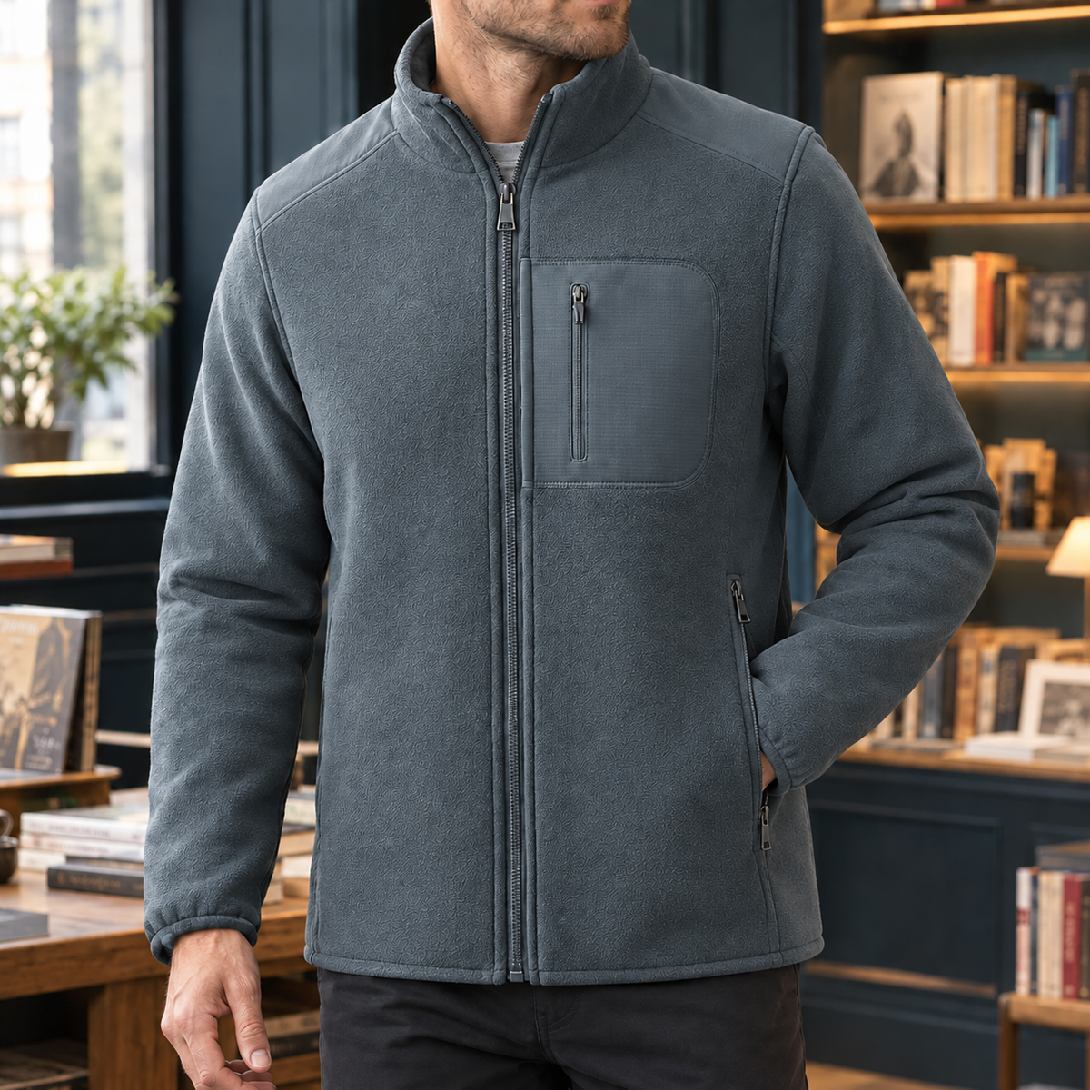 Michael Cashmere-Feel Jacket
