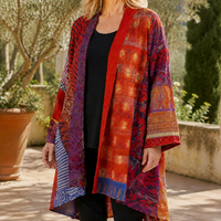 Sage Patchwork Cardigan