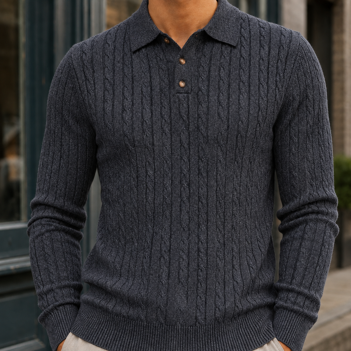 Lucian-Reid Cable Knit Sweater