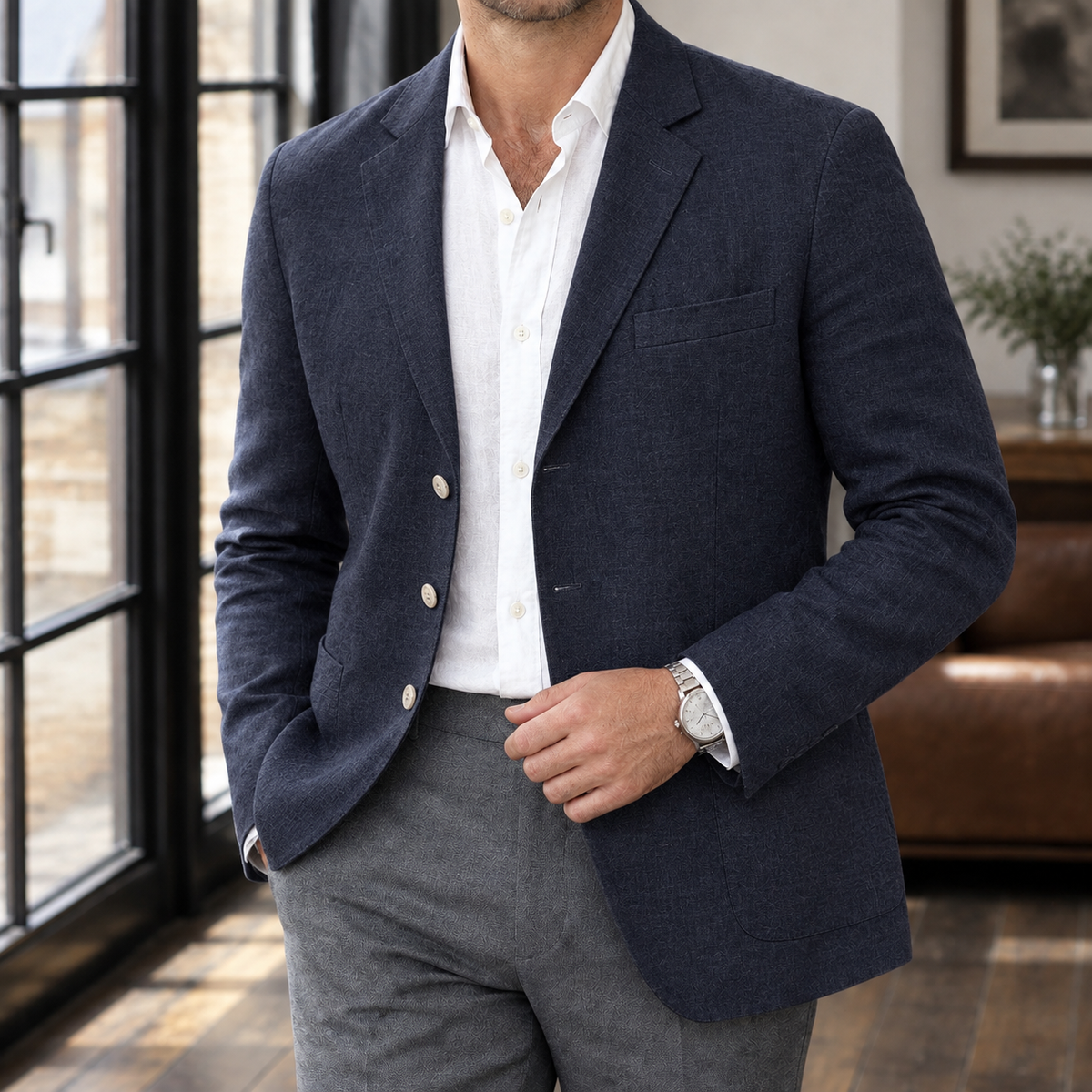 Leander-Hayes Relaxed Blazer