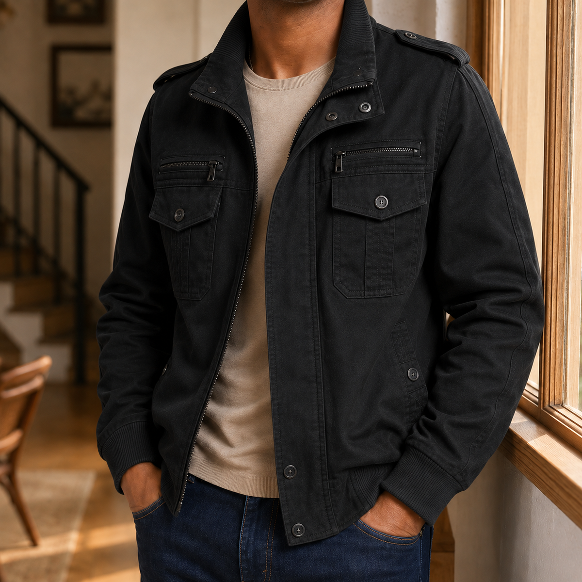 Caspian-York Bomber Jacket